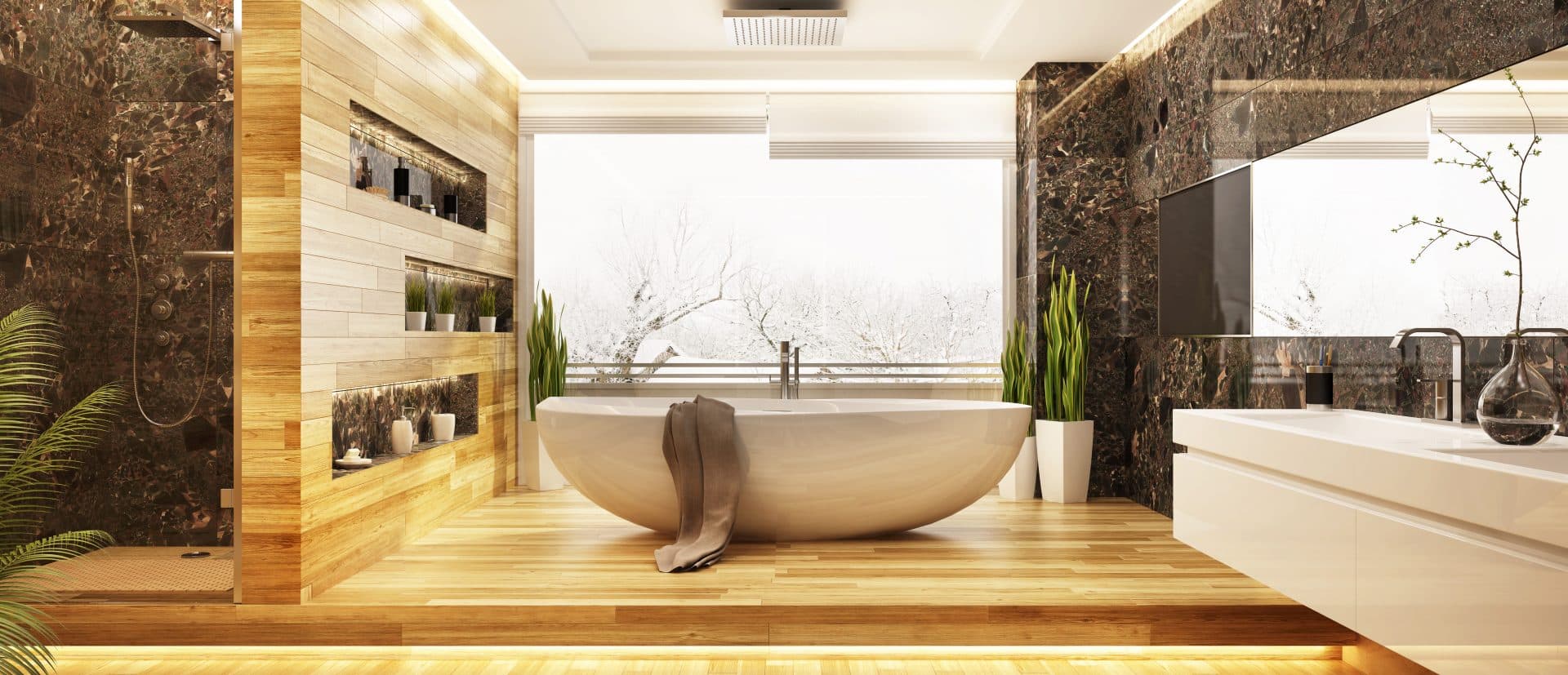 The Core Elements of Modern Luxury Bathroom Design