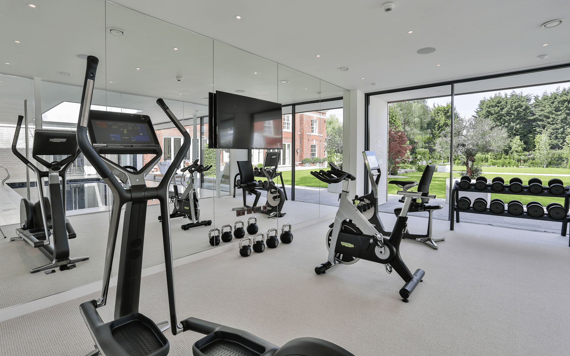 high spec luxury at home gym