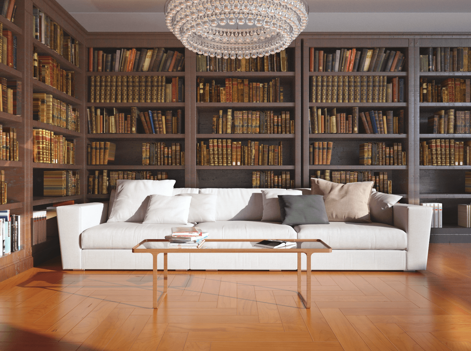 at home library
