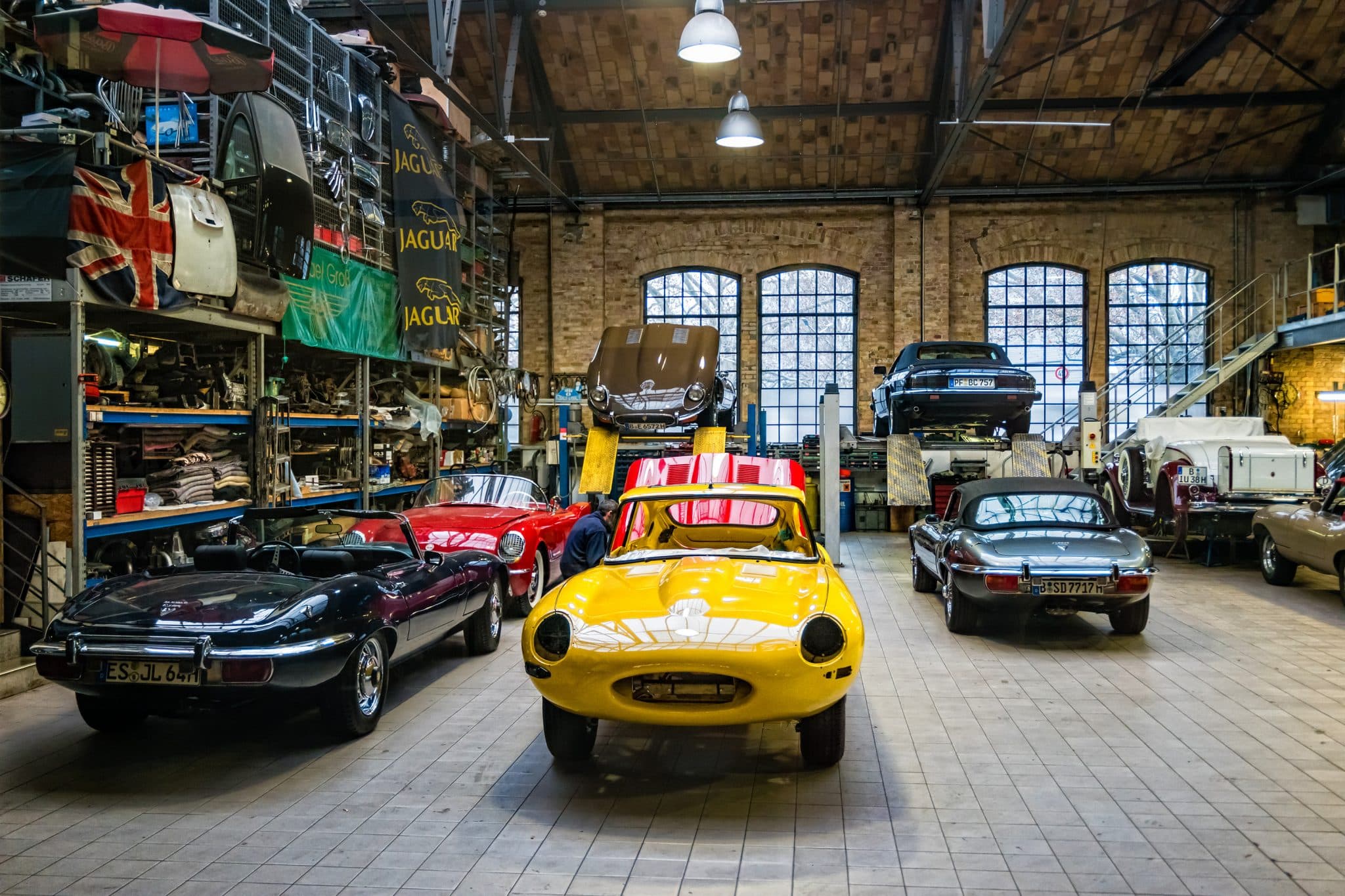 luxury home garage