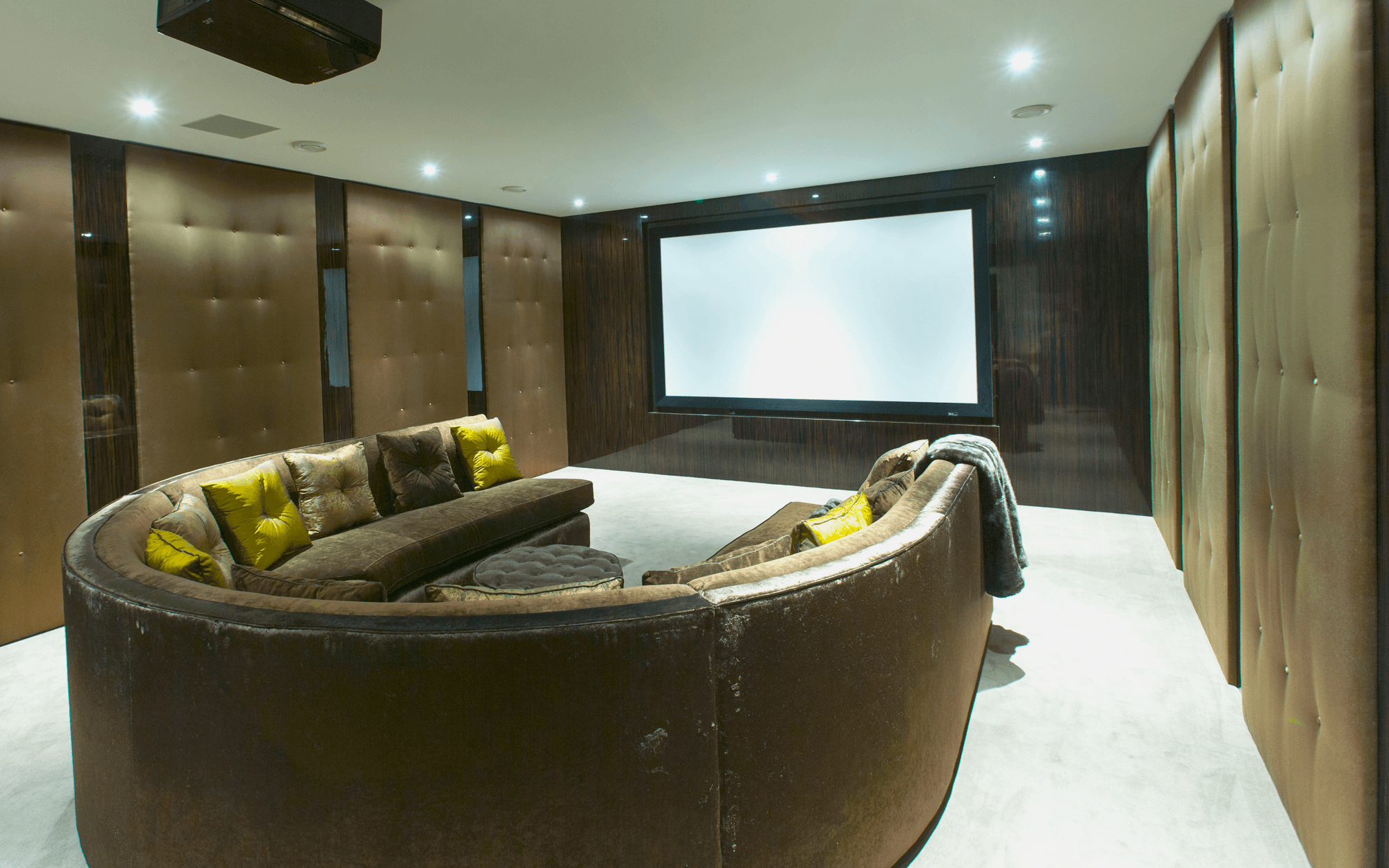 luxurious at home cinema